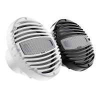 Difuzoare Marine Hertz HMX 8 / W / C, Alb / Negru, set coaxial 2 căi, 200mm, 100W RMS - 1