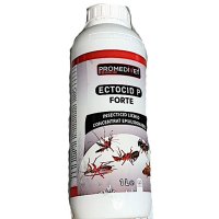 Ectocid P Forte 1L - Insecticid de Contact pentru Insecte Zburatoare si Taratoare - Promedivet - 1