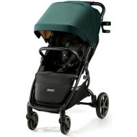 Carucior sport Kinderkraft Mitzy, 0-22 kg, compact si versatil, Verde Jade - 1