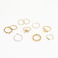 Set 10 Inele Aurii Pentru Poze - Everin - 1