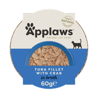 Applaws Succulent Tuna Fillet with Crab, 60 g - 1