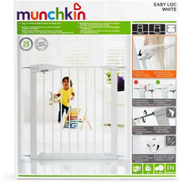 Poarta de siguranta Munchkin Maxi-Secure Easy Lock Silver - 1