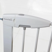 Poarta de siguranta Munchkin Maxi-Secure Easy Lock Silver - 4