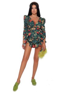 Rochie Ruffle PRINT - Eleganta si Stil - 1