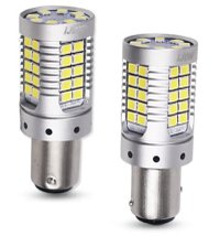 Set 2 Becuri Canbus Marsarier 1156 Alb 2000 Lm 21W/bec T15 - 1