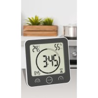 Ceas digital TFA 60.4001.10 cu timer si termohigrometru pentru bucatarie si baie - 4