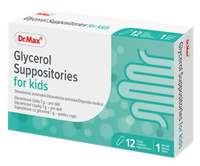 Supozitoare cu Glicerina Dr. Max 1g pentru Copii - 12 Bucati - 1