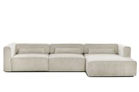 Colțar Extensibil 5 locuri ZANETTO, cu ladă de depozitare, 340x160x70 cm - 1