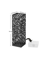 Suport pentru umbrele, Songmics, Negru, 15.5 x 15.5 x 49 cm, LUC48B - 5