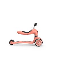 Trotineta copii cu sezut, transformabila 2 in 1, HighwayKick 1 Peach, 1-5 ani, pana la 50 kg, Scoot  Ride - 4