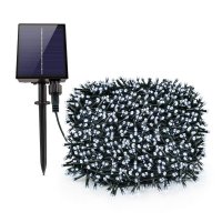 Instalatie LED Solar pentru Exterior cu 8 Moduri de Iluminare - 1