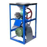 Masina de Tocat Carne Electrica Micul Fermier Nr. 32 cu Masuta si Motor Electric, 300-350 kg/h, 2200W (GF-0342) - 2