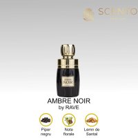Parfum arabesc Ambre Noir, RAVE, apa de parfum 100 ml, unisex - 1
