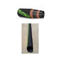 Furtun absorbtie/refulare apa fierbinte, apa murdara, cauciuc EPDM, FLEXATI, 3 1/2 Toli, (90mm), presiune lucru 10 bari, -40°C / +125°C, cu spirala din otel galvanizat - 2