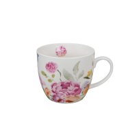 Cana din portelan 460ml cu suport din carton - JUNE - 2