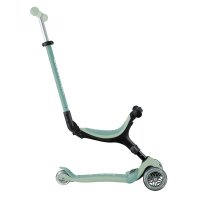 Trotineta evolutiva Globber Go-Up 4 in 1 Active Ecologic Verde Fistic, ghidon reglabil din aluminiu, scaun, maner parinte, greutate admisa 50 kg - 8