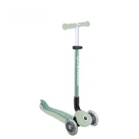 Trotineta evolutiva Globber Go-Up 4 in 1 Active Ecologic Verde Fistic, ghidon reglabil din aluminiu, scaun, maner parinte, greutate admisa 50 kg - 4