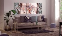 Tablou Canvas Bimago - Impressive Tree 200x80 cm, Set 5 Piese - 2