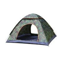 Cort Pop-Up pentru Camping cu Deschidere Automata, Impermeabil si Protectie UV, 2 Usi - 1