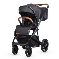 Carucior modular 2in1 Coccolle Nessia Diamond black + Balansoar bebelusi Coccolle Velio Butternut cadou - 6