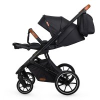 Carucior modular 2in1 Coccolle Nessia Diamond black + Balansoar bebelusi Coccolle Velio Butternut cadou - 7