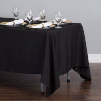 Fata de masa Kotonia Home - 150x240 cm, Damasc Saten DeLux, 100% bumbac, negru - 2