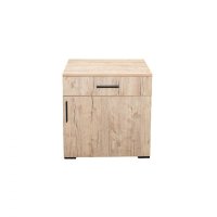 Comoda ECONO, 1 usa si 1 sertar, sherwood, 60x40x64,5 cm - 1