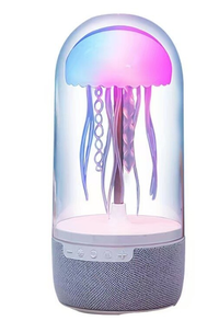 Boxa portabila cu design meduza efecte de iluminare 7 culori bluetooth - 1