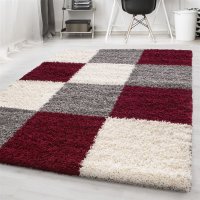 Covor Life Rosu V2 200x290 cm - Eleganta si Comfort pentru Orice Spatiu - 1