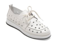 Pantofi GRYXX 5092307 albi din piele naturala pentru femei - 1