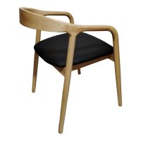 Scaun cu brate Hogie Natural 61x60x76 cm - 3