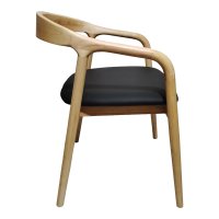Scaun cu brate Hogie Natural 61x60x76 cm - 4