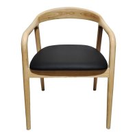 Scaun cu brate Hogie Natural 61x60x76 cm - 5