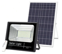 Proiector 300W  LED DIMABIL cu Panou Solar INDIVIDUAL si Telecomanda HA - 1