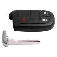 Carcasa Cheie Auto Techstar® Chrysler, Dodge, Jeep, Fiat, 3 Butoane, Cu Lama, Pini Baterie - 7