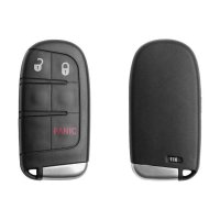 Carcasa Cheie Auto Techstar® Chrysler, Dodge, Jeep, Fiat, 3 Butoane, Cu Lama, Pini Baterie - 6