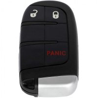 Carcasa Cheie Auto Techstar® Chrysler, Dodge, Jeep, Fiat, 3 Butoane, Cu Lama, Pini Baterie - 4