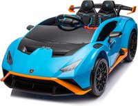 Masinuta electrica pentru copii Lamborghini Huracan STO 12V 80W Premium, albastru - 1
