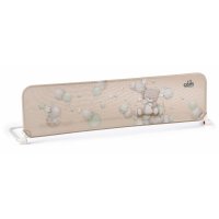Bariera de protectie pentru pat 150 x 44 x 41 cm Bej - 2
