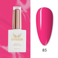 Oja Semipermanenta Everin Royal Collection 10 ml - 85 Royal Vibrant Pink | Roz Intens - 1