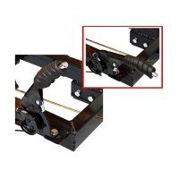 Remorca motocultor 500 kg, 1 osie, prindere bolt, ProGARDEN Campo RM500C - 7