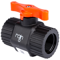 Rain Robinet Pp Cu Bila Metalica 2 X Fi ,1" - 1