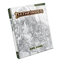 Pathfinder RPG - Coperta Sketch pentru NPC Core (P2) - 1
