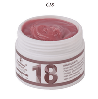 Gel UV FSM #18 Burgundy Cover, 50 ml - Autonivelant si Ultra Rezistent - 1