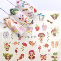 Tatuaj decor unghii YZW-3277 - YZW3270 - 1