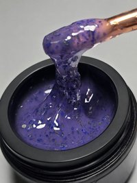 Gel Autonivelant Everin Petal Stories Wisteria Mist 15gr - Gel Lila cu Detalii Botanice - 1