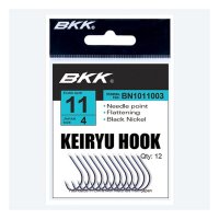 Carlige BKK Keiryu Diamond BN, Black Nickel, marimea nr. 14 - 1