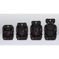 Scaun auto Lionelo Levi Negru i-Size universal, instalare FWF, cu tetiera reglabila in 10 pozitii, spatar detasabil, 76-150 cm, conform cu R129 - 3