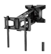 Suport Perete Electric Maclean MC-891 pentru Televizoare de 37-70 inch, cu Telecomanda, Capacitate 35 Kg, Culoare Neagra - 1
