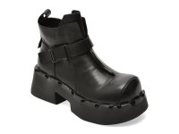 Ghete dama GRYXX 2626 negre din piele naturala - 1